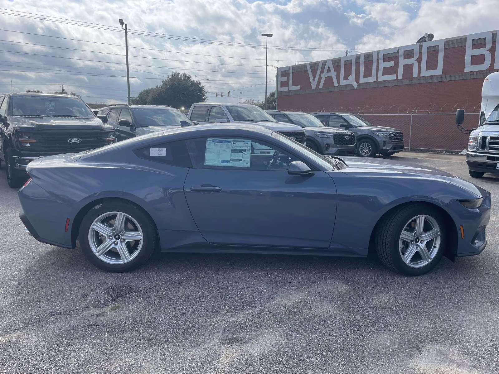 2026 Vapor Blue Metallic Ford Mustang EcoBoost RWD Coupe