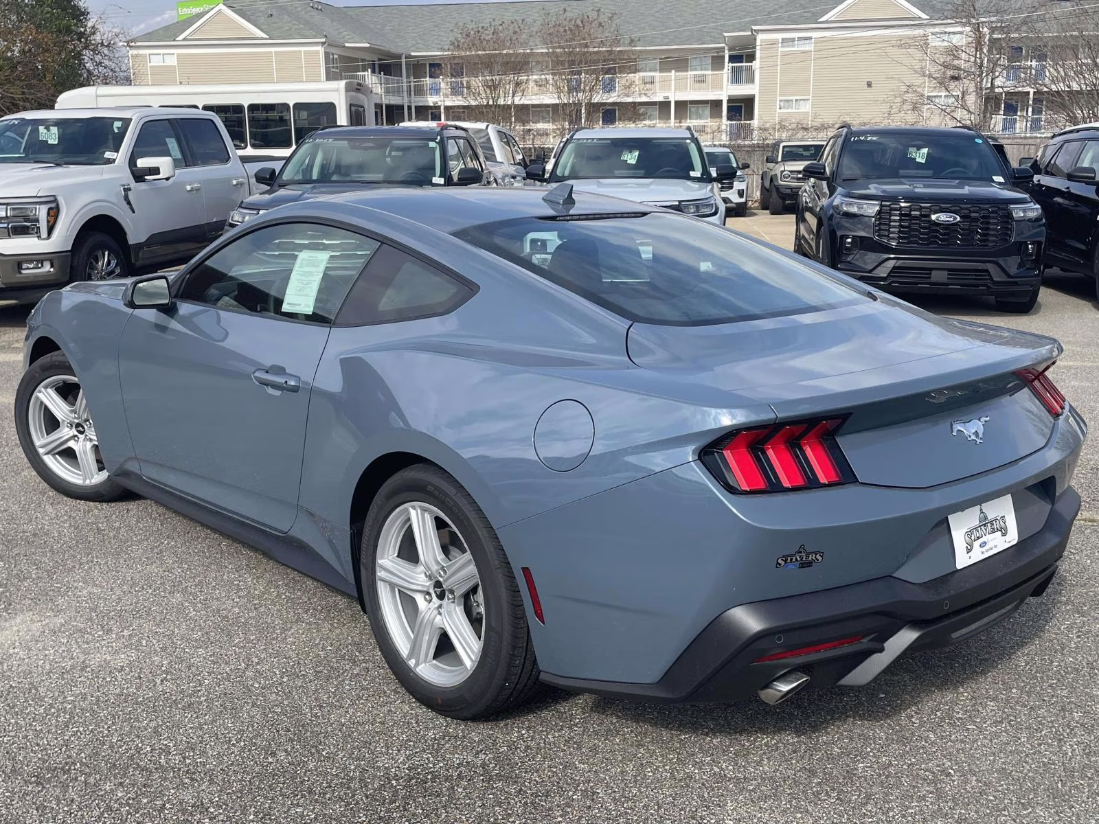 2026 Vapor Blue Metallic Ford Mustang EcoBoost RWD Coupe