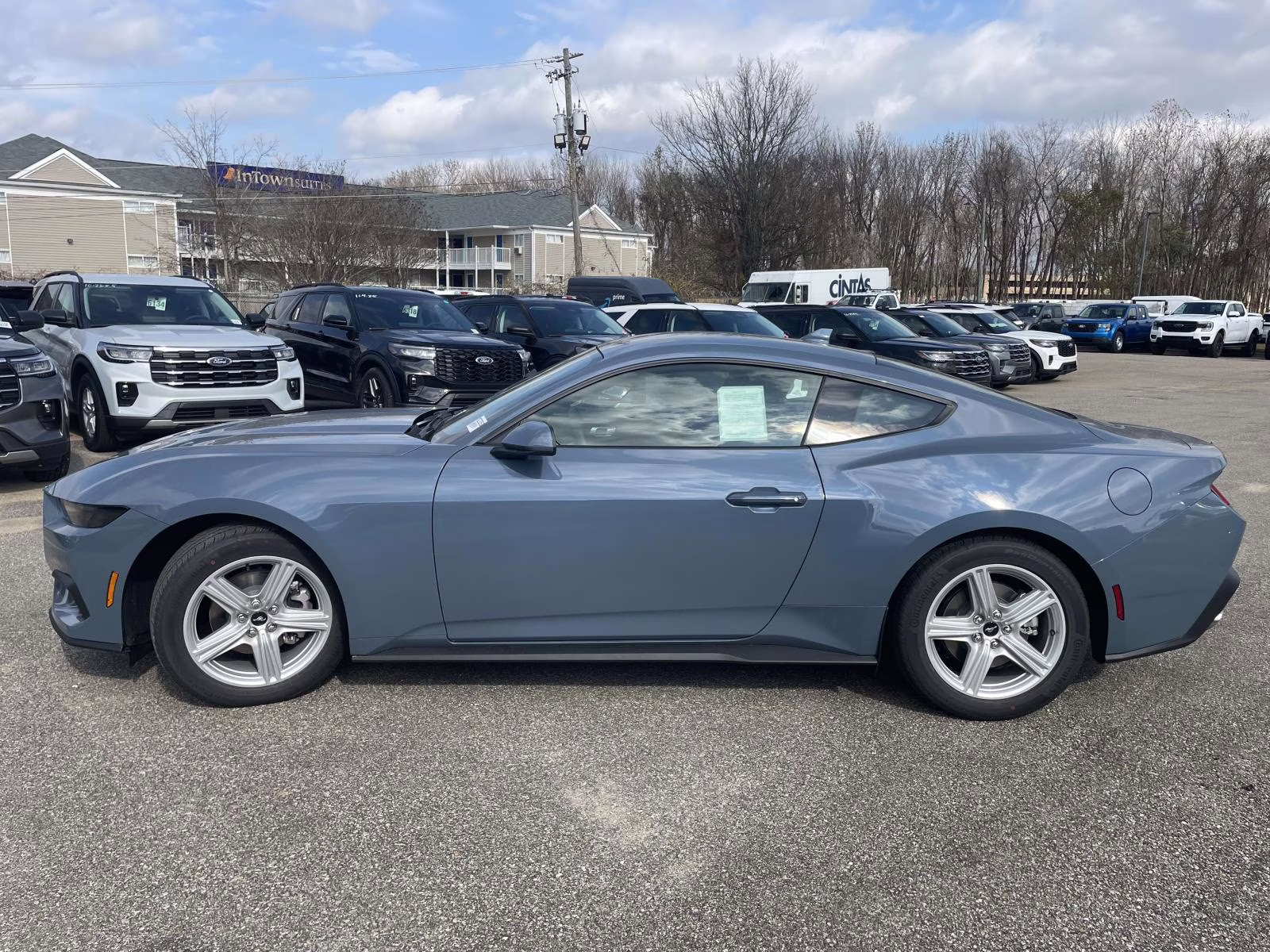 2026 Vapor Blue Metallic Ford Mustang EcoBoost RWD Coupe