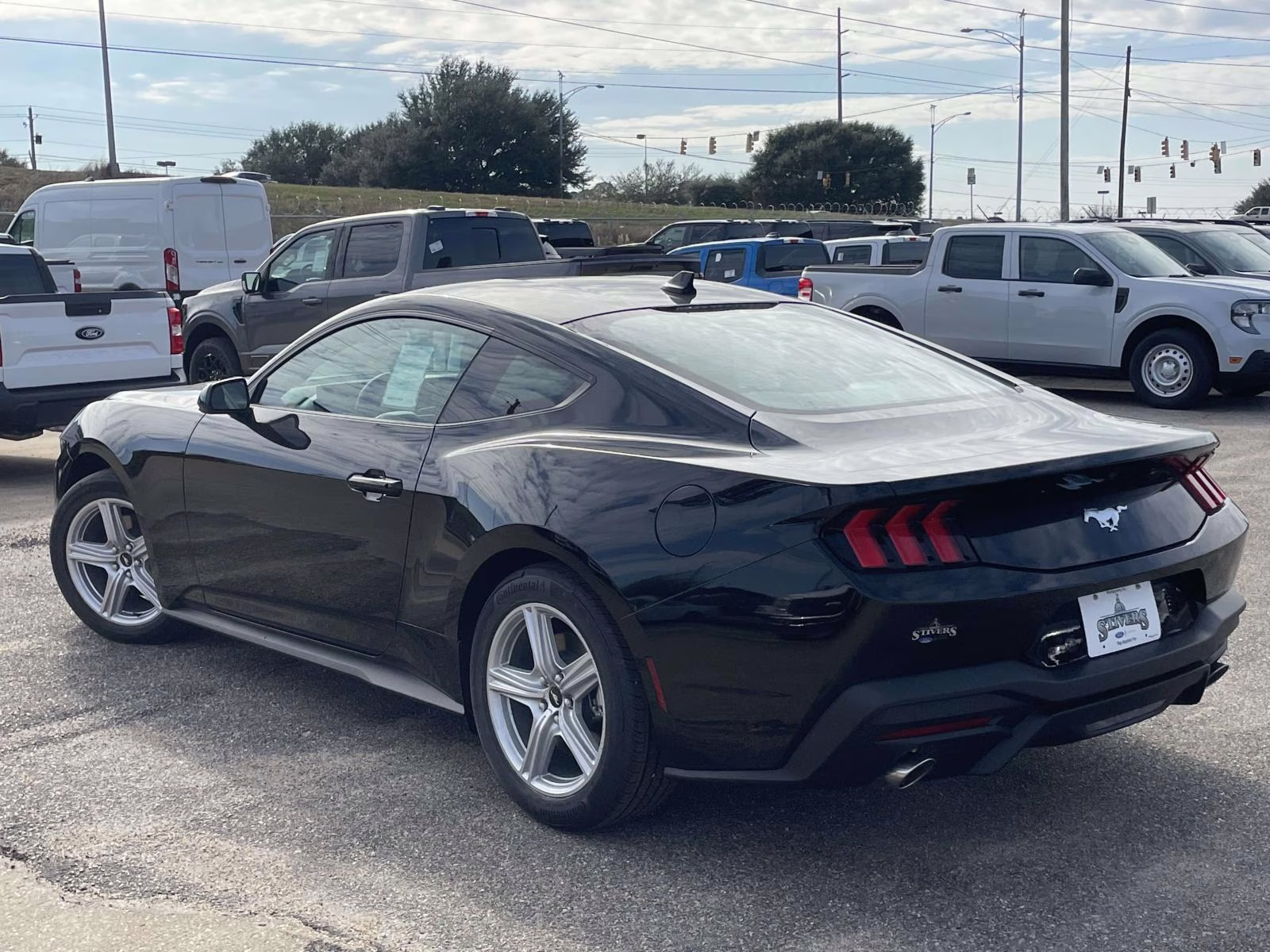 2026 Shadow Black Ford Mustang EcoBoost RWD Coupe
