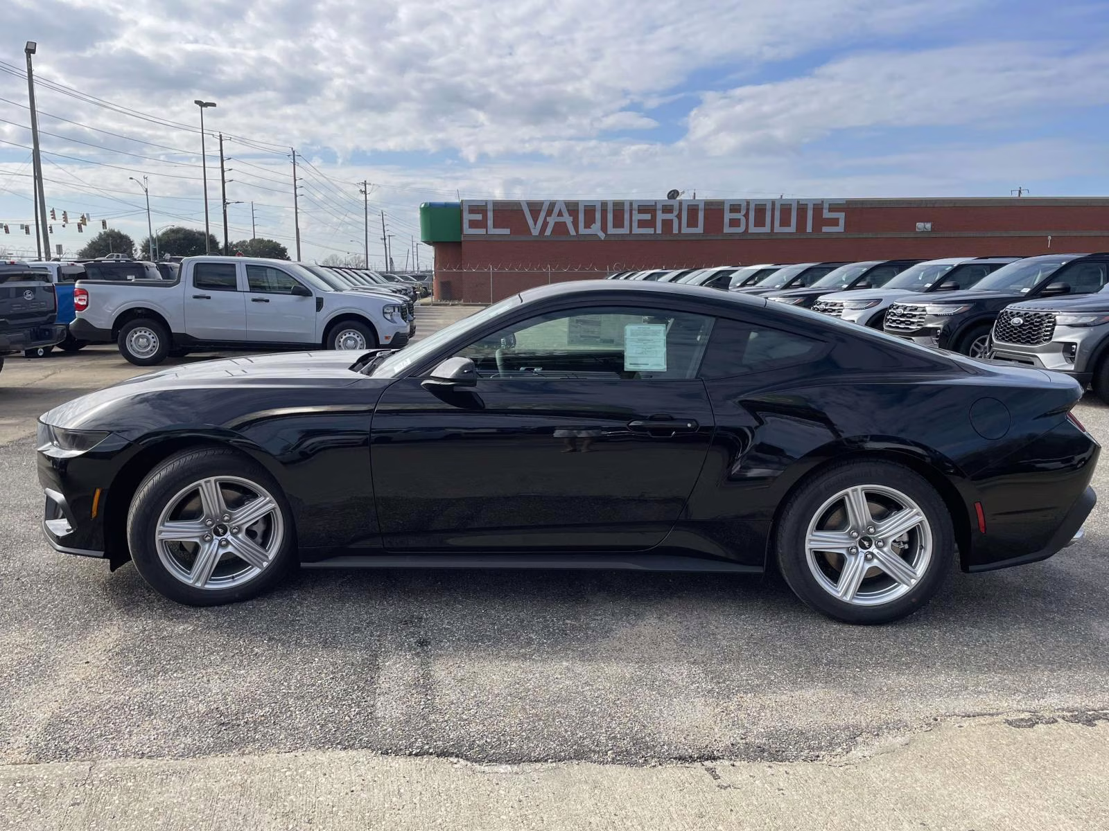2026 Shadow Black Ford Mustang EcoBoost RWD Coupe