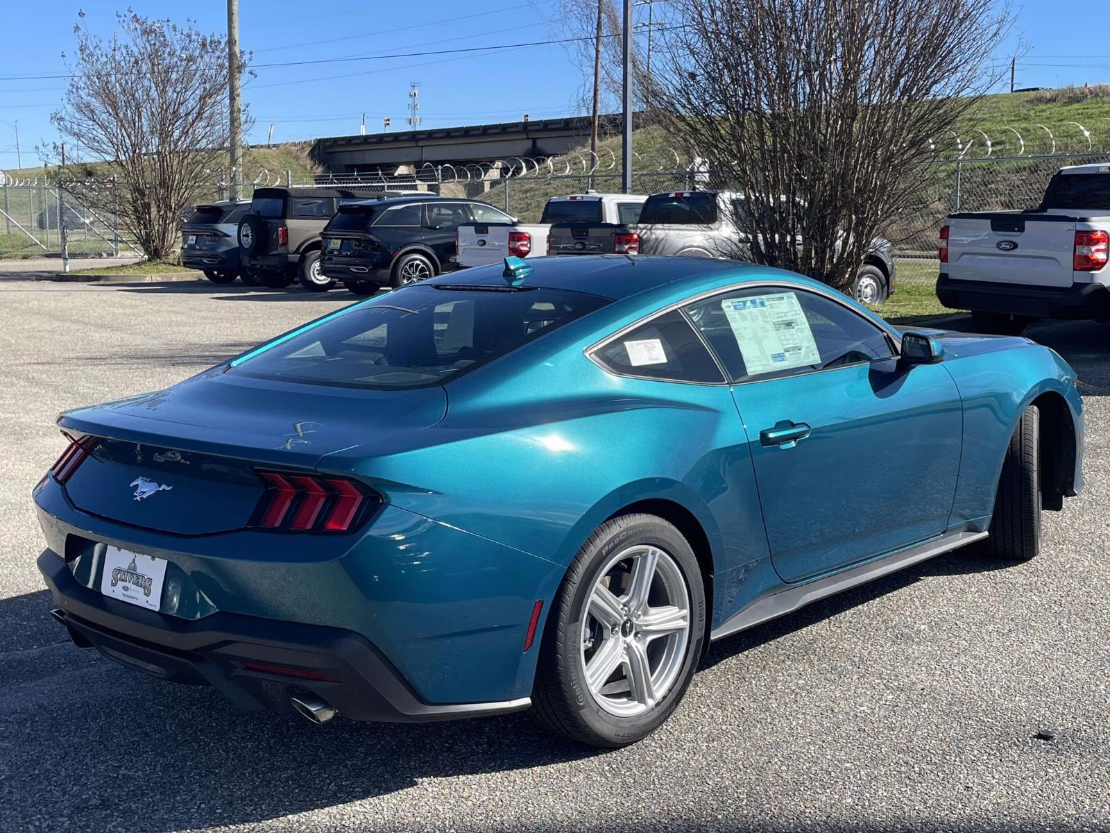 2026 Adriatic Blue Metallic Ford Mustang EcoBoost RWD Coupe