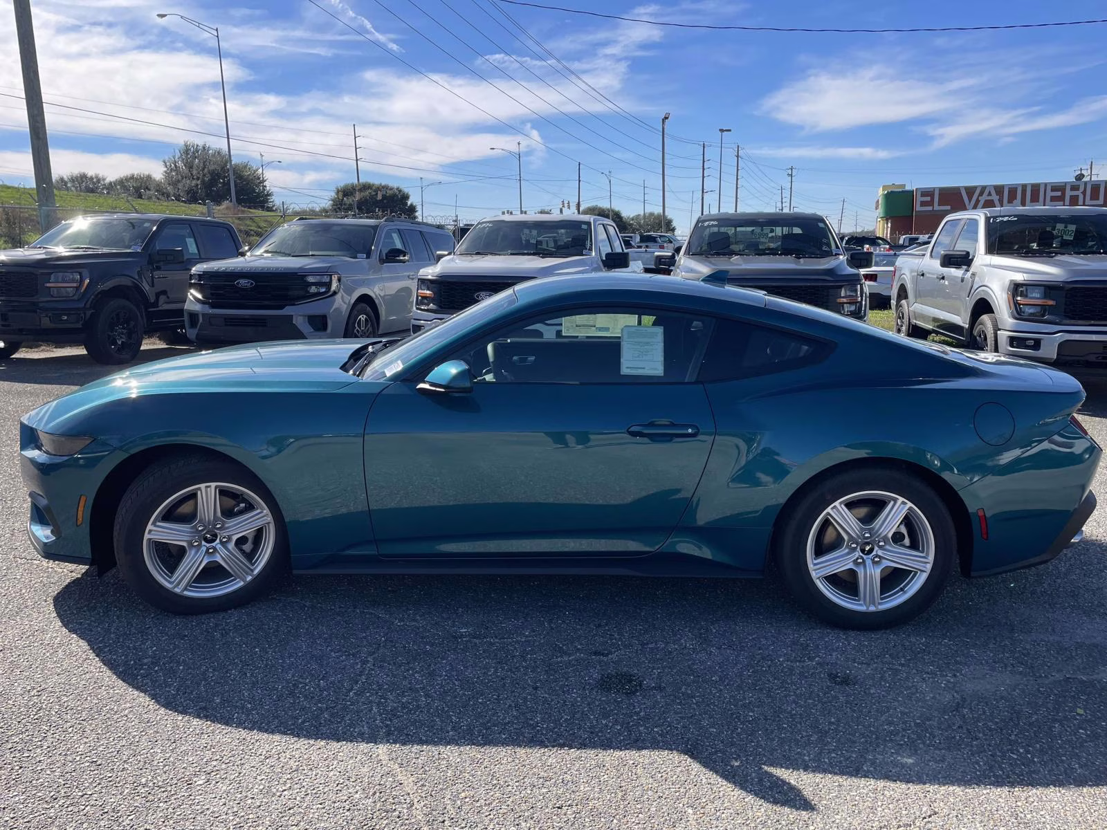 2026 Adriatic Blue Metallic Ford Mustang EcoBoost RWD Coupe
