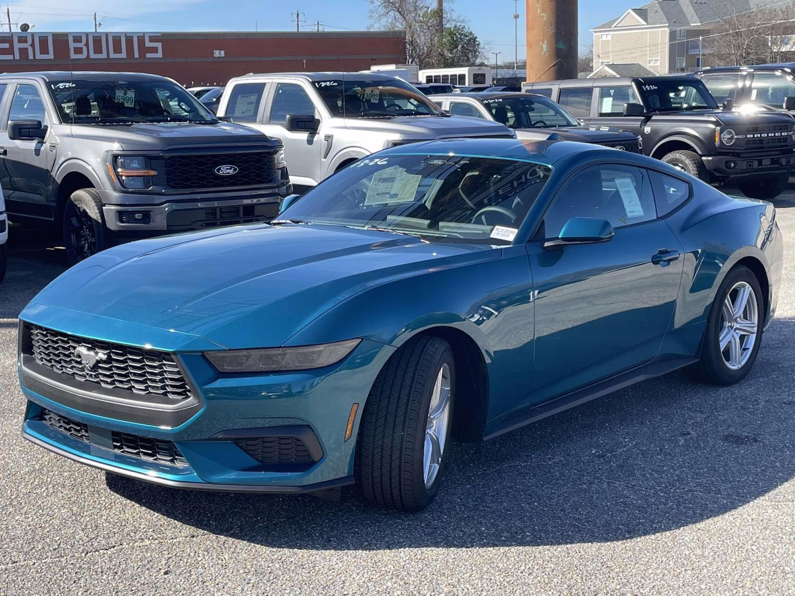 2026 Adriatic Blue Metallic Ford Mustang EcoBoost RWD Coupe