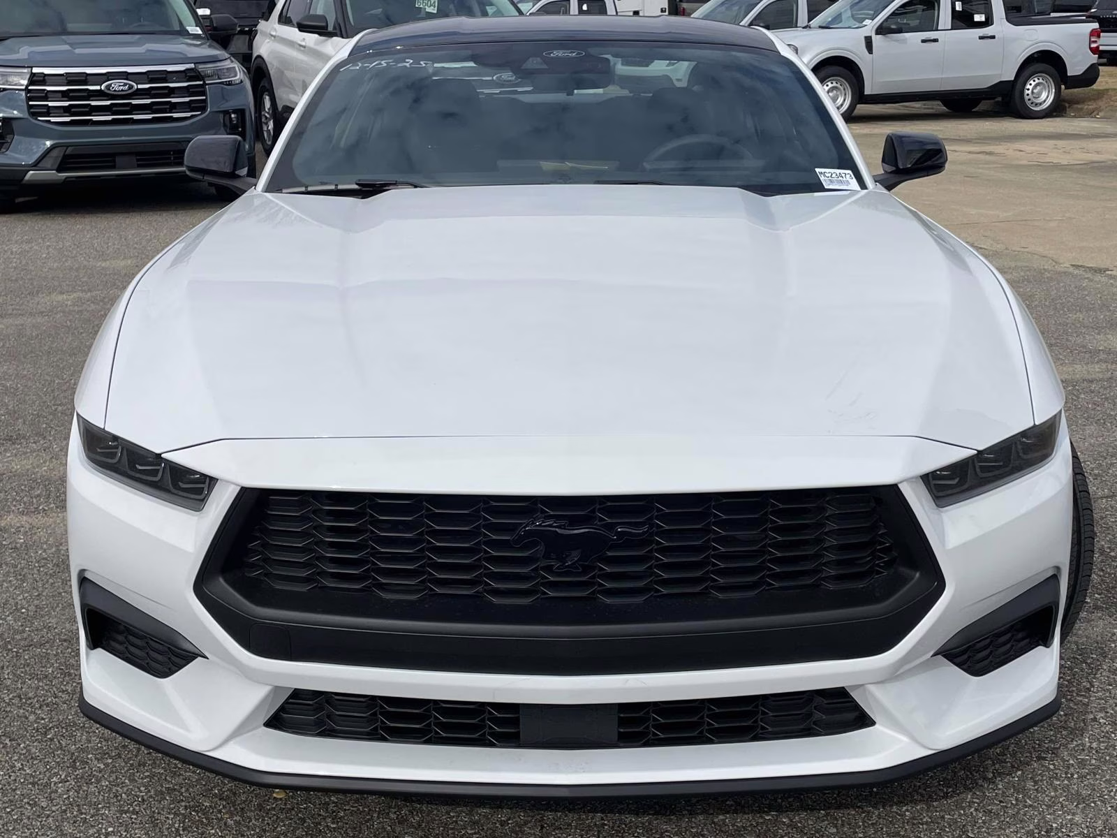 2026 Oxford White Ford Mustang EcoBoost RWD Coupe