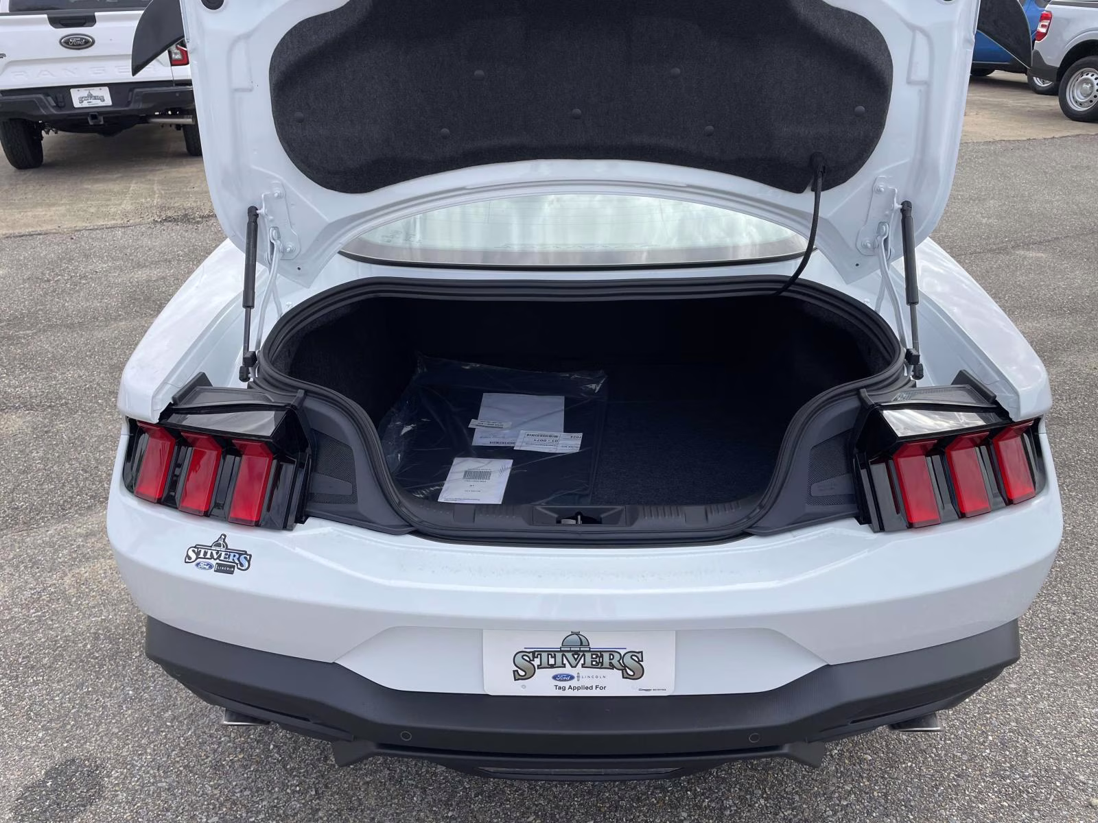 2026 Oxford White Ford Mustang EcoBoost RWD Coupe