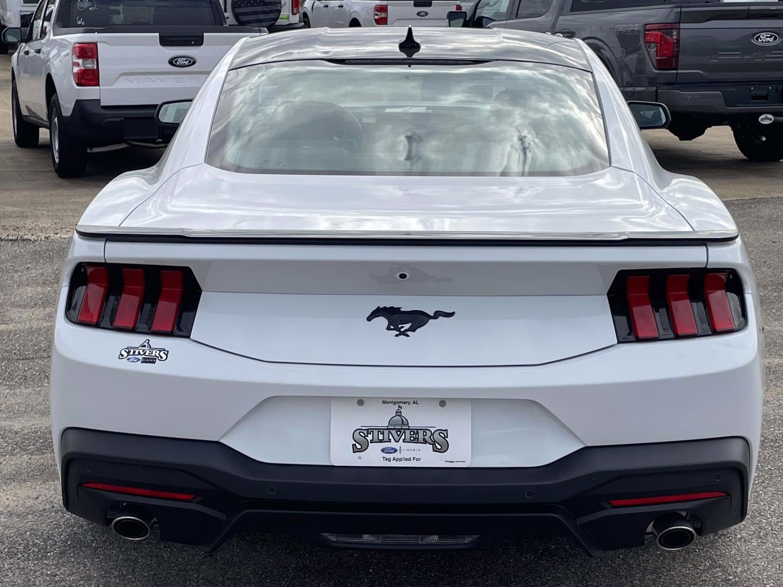 2026 Oxford White Ford Mustang EcoBoost RWD Coupe