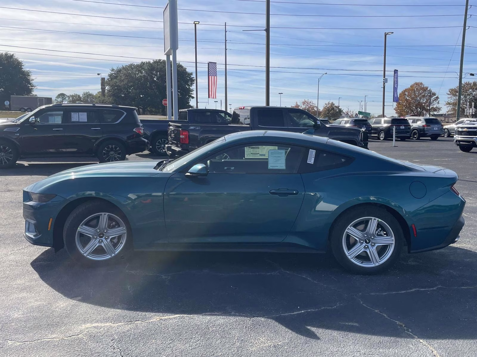 2026 Adriatic Blue Metallic Ford Mustang EcoBoost RWD Coupe