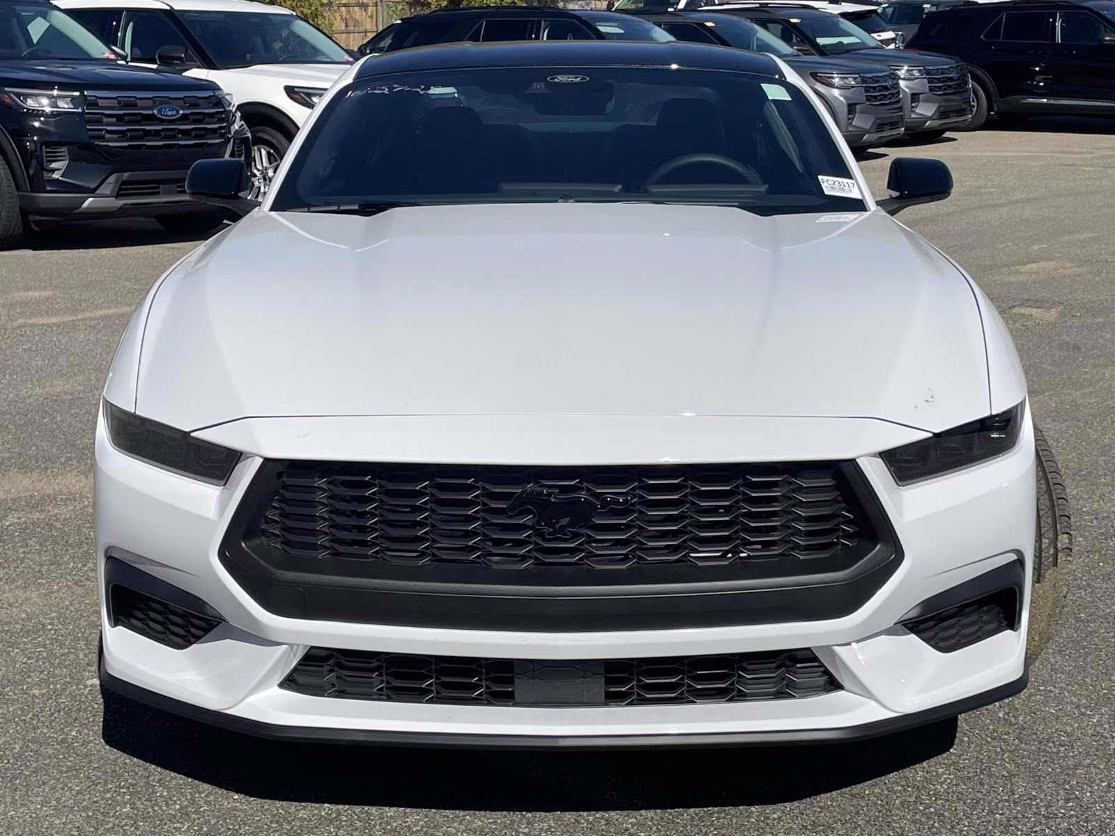 2026 Oxford White Ford Mustang EcoBoost RWD Coupe