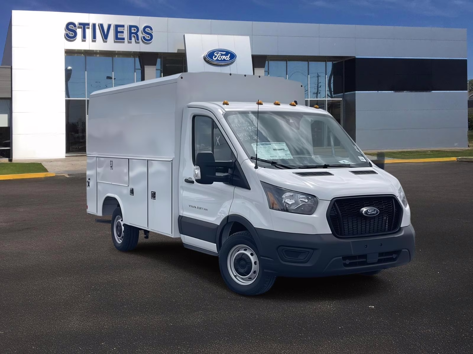 2025 Oxford White Ford Transit-350 Base RWD Truck