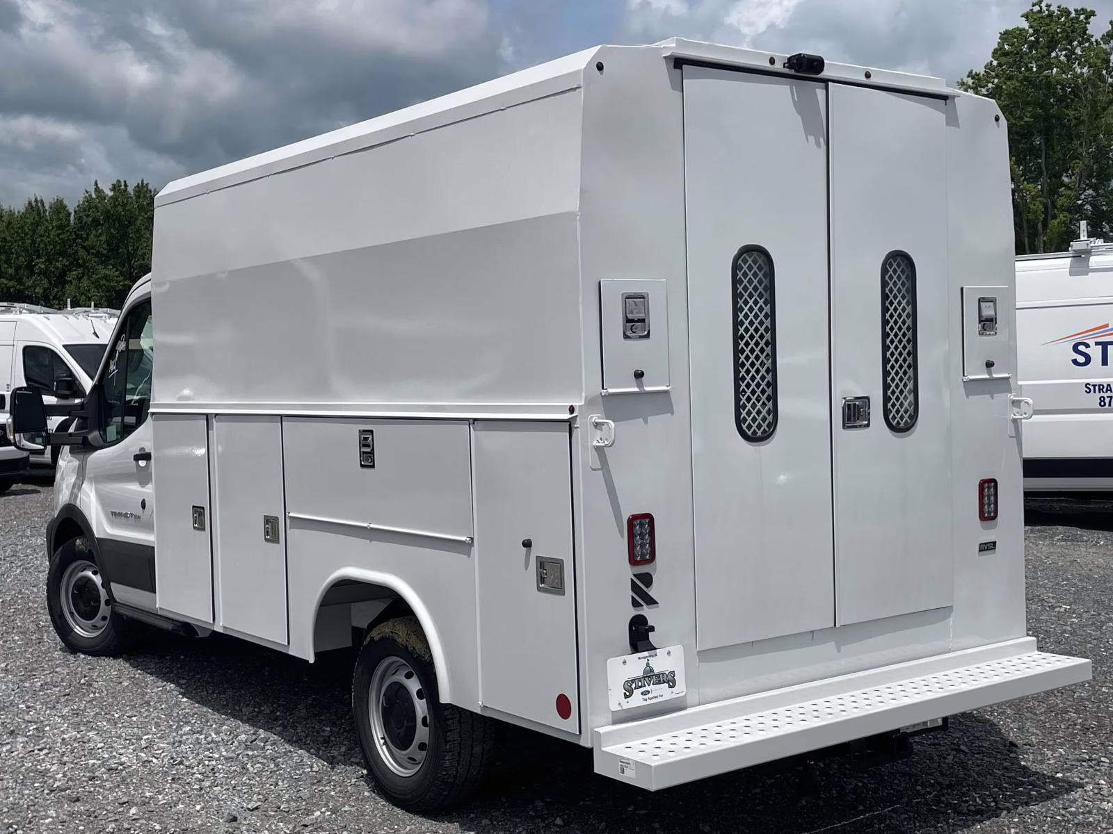 2025 Oxford White Ford Transit-350 Base RWD Truck