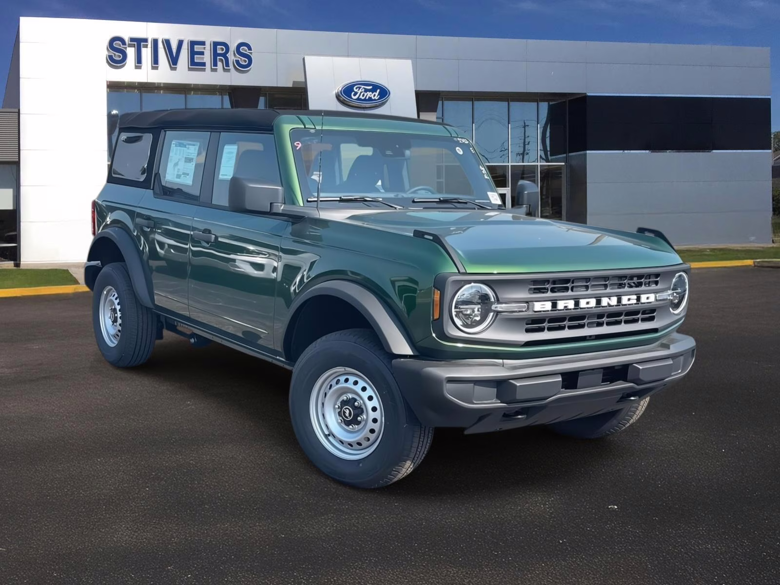 2025 Eruption Green Metallic Ford Bronco Base 4X4 SUV