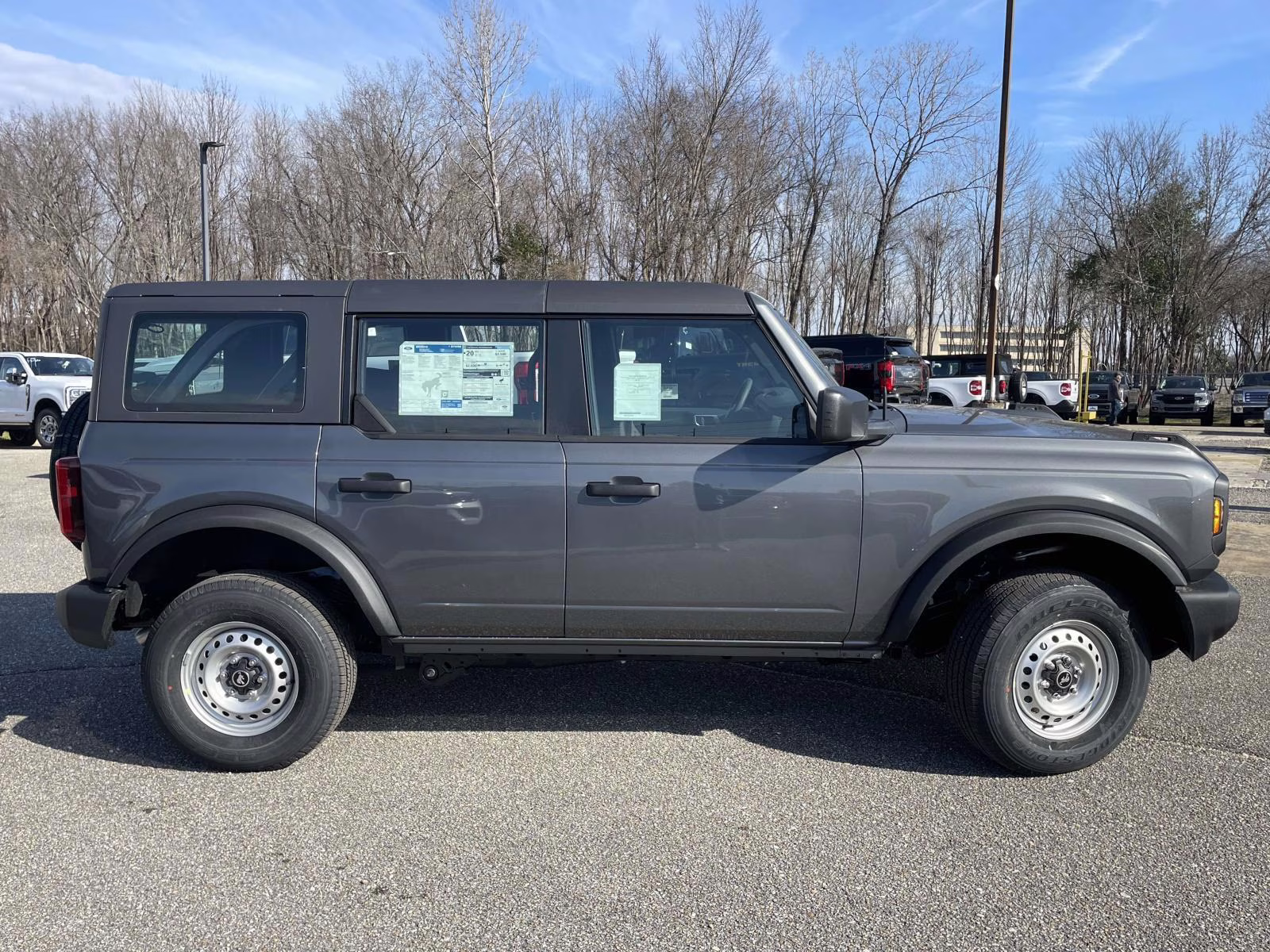 2025 Carbonized Gray Metallic Ford Bronco Base 4X4 SUV