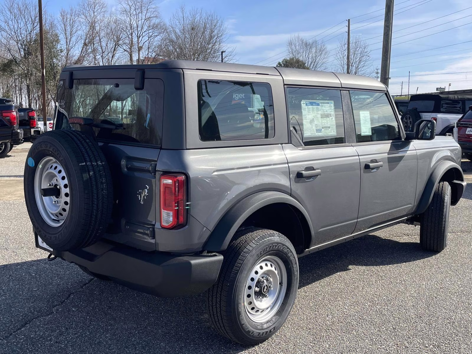 2025 Carbonized Gray Metallic Ford Bronco Base 4X4 SUV