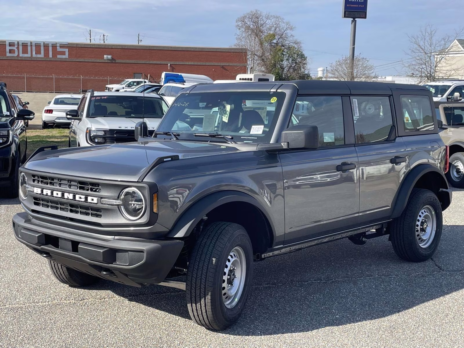 2025 Carbonized Gray Metallic Ford Bronco Base 4X4 SUV
