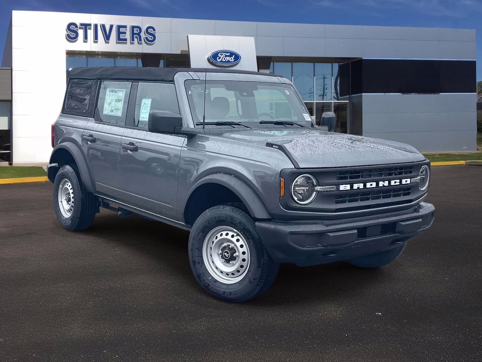 2025 Carbonized Gray Metallic Ford Bronco Base 4X4 SUV