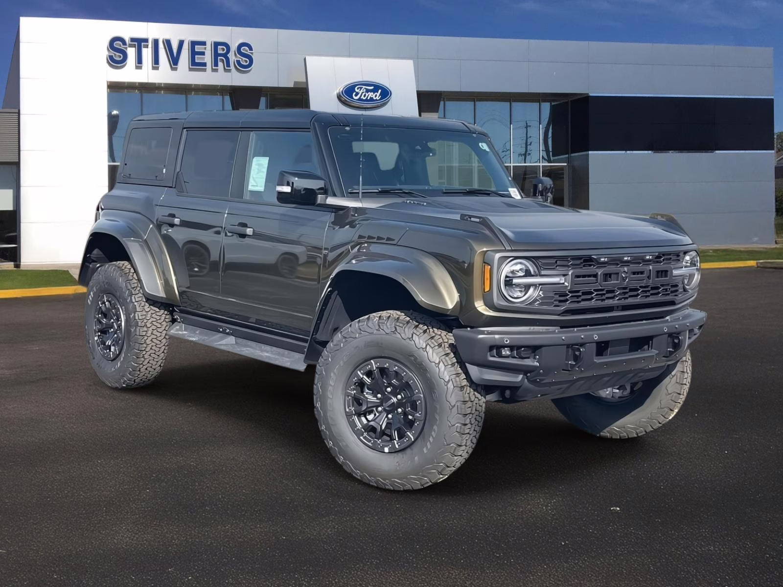 2025 Shelter Green Metallic Ford Bronco Raptor 4X4 SUV