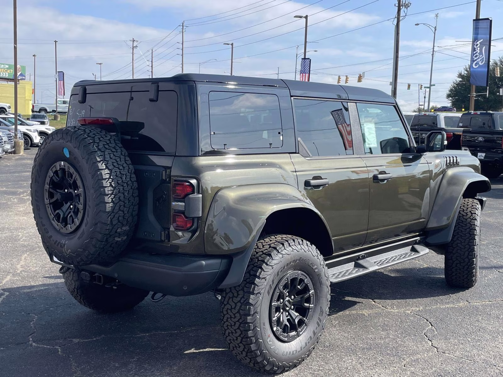 2025 Shelter Green Metallic Ford Bronco Raptor 4X4 SUV