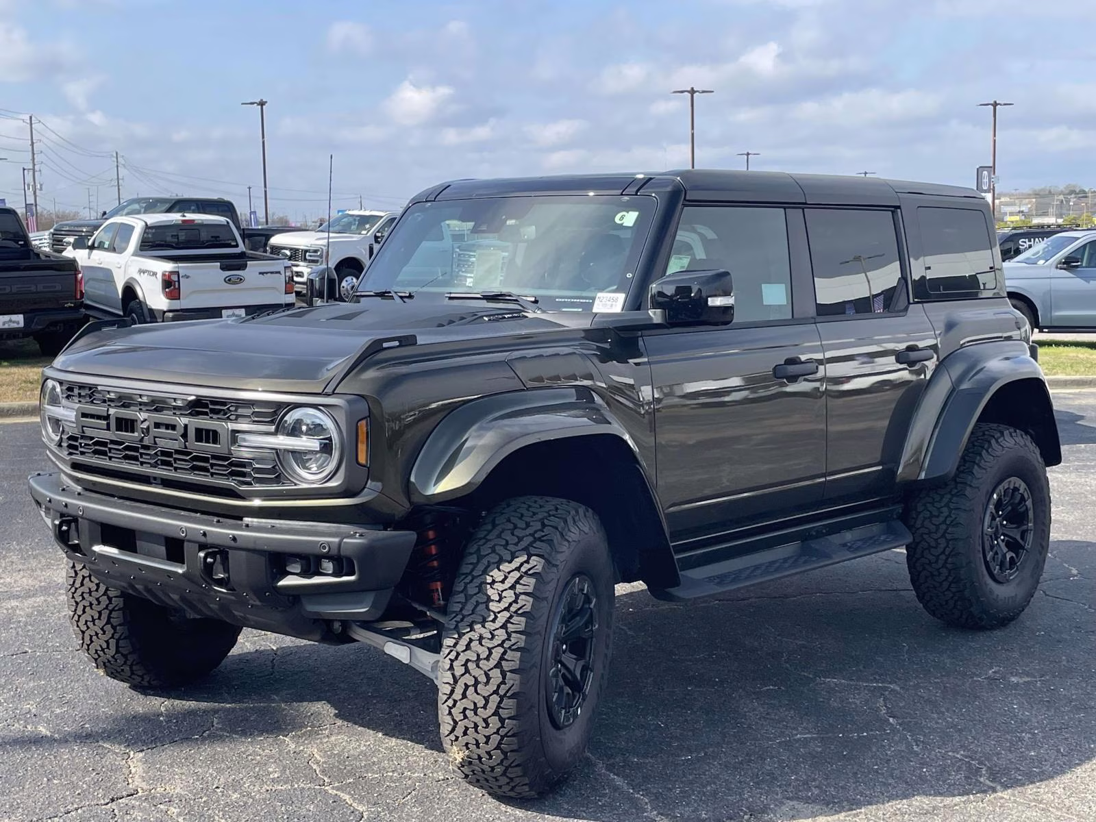 2025 Shelter Green Metallic Ford Bronco Raptor 4X4 SUV