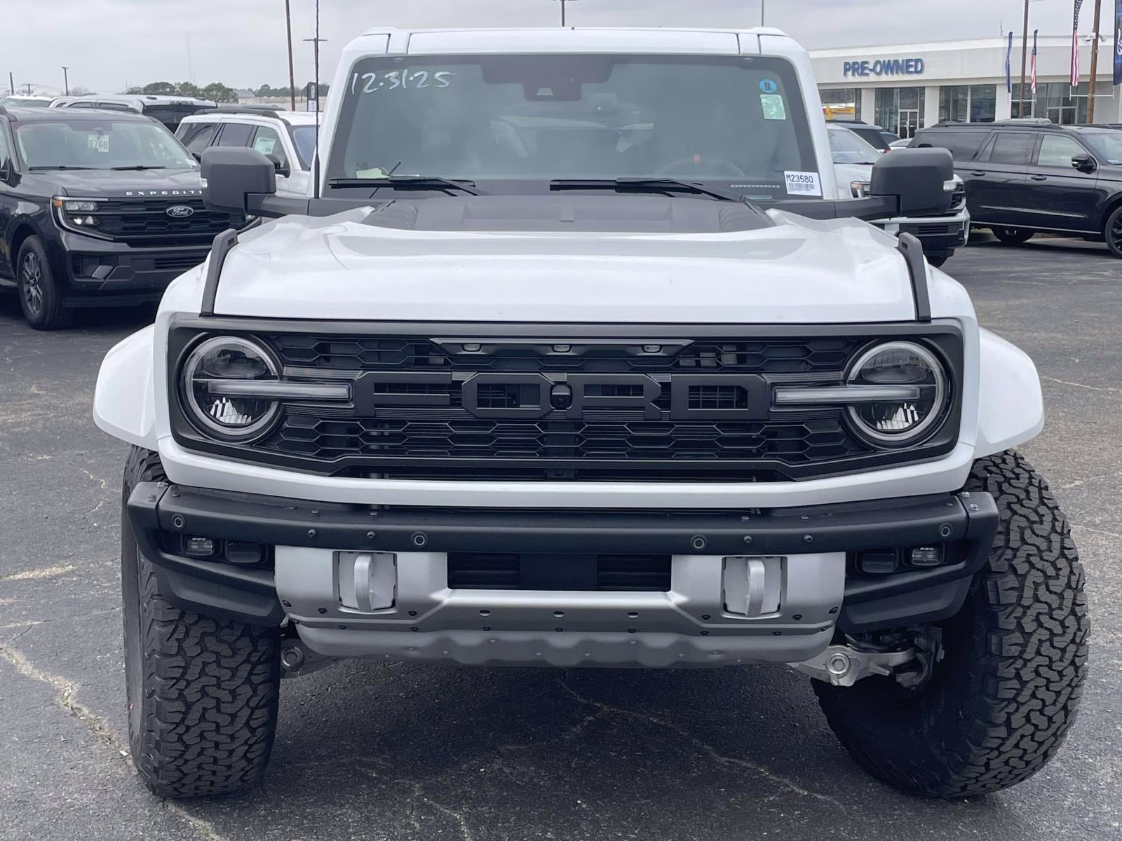 2025 Oxford White Ford Bronco Raptor 4X4 SUV