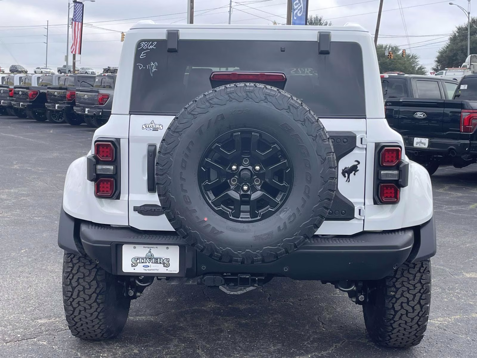 2025 Oxford White Ford Bronco Raptor 4X4 SUV