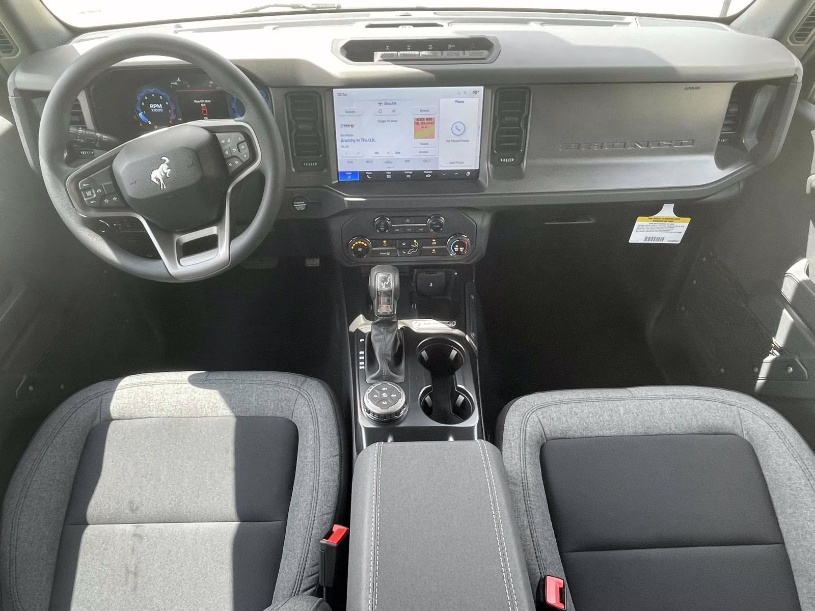 2025 Shadow Black Ford Bronco Base 4X4 SUV