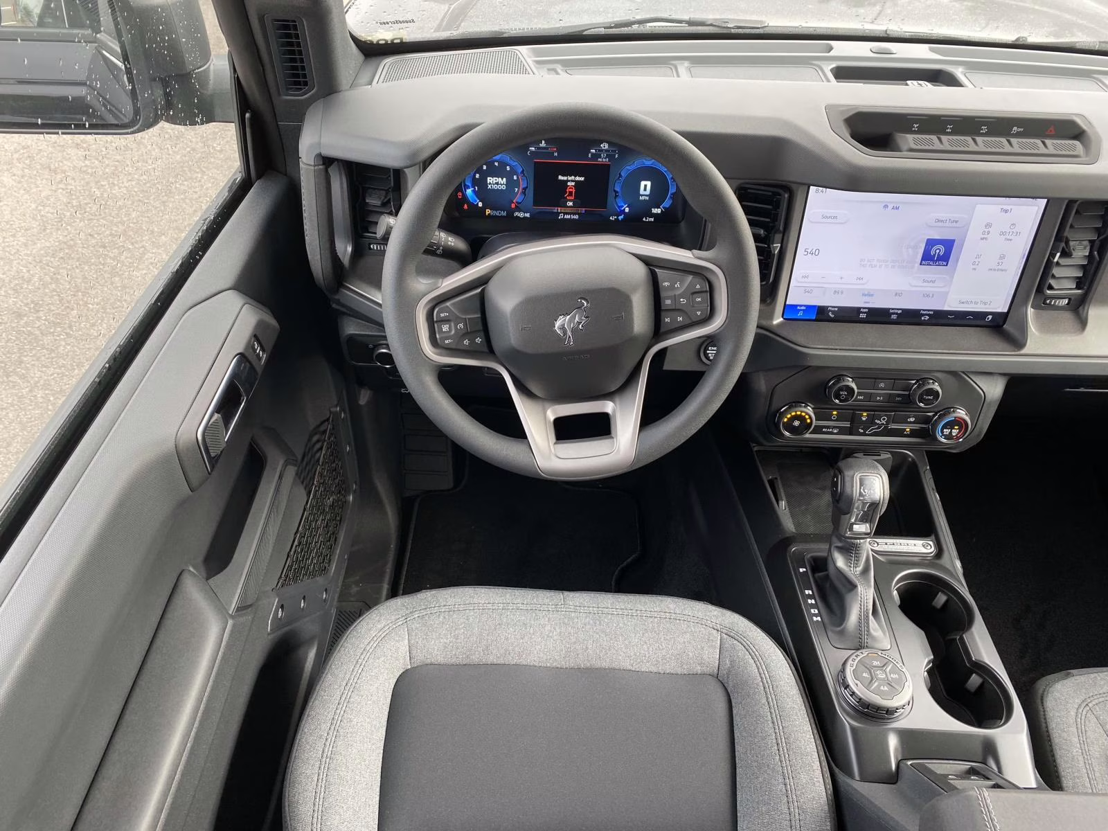 2025 Azure Gray Metallic Ford Bronco Base 4X4 SUV