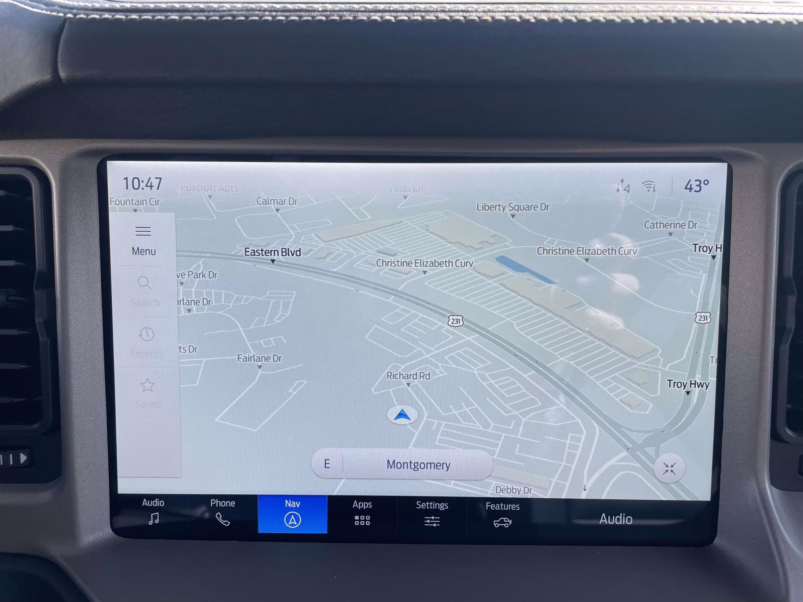 2025 Oxford White Ford Bronco Outer Banks 4X4 SUV