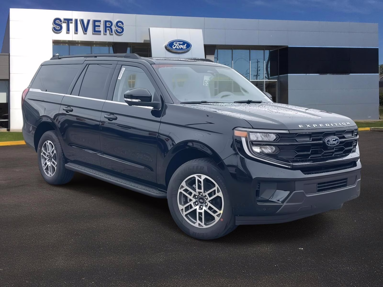 2025 Black Metallic Ford Expedition Max Active RWD SUV