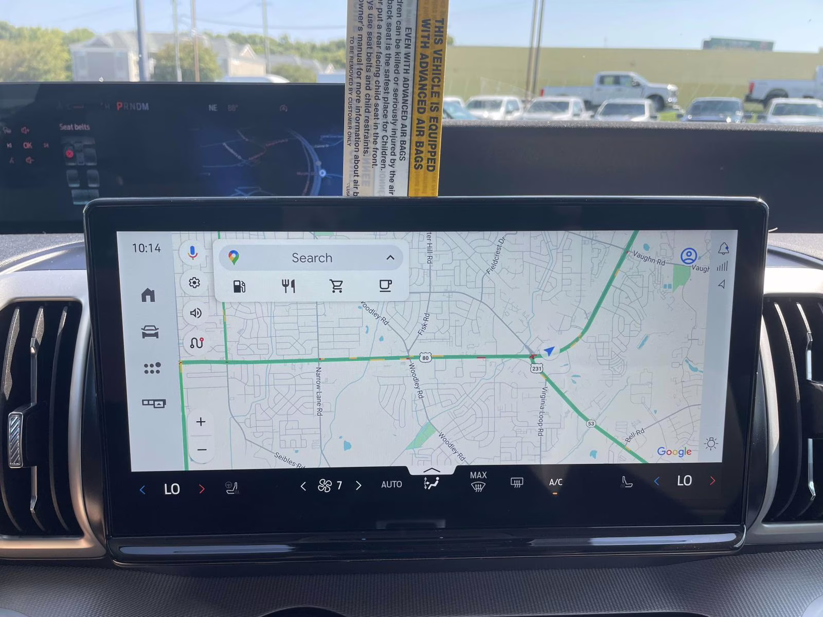 2025 Star White Metallic Tri-Coat Ford Expedition Max Active RWD SUV