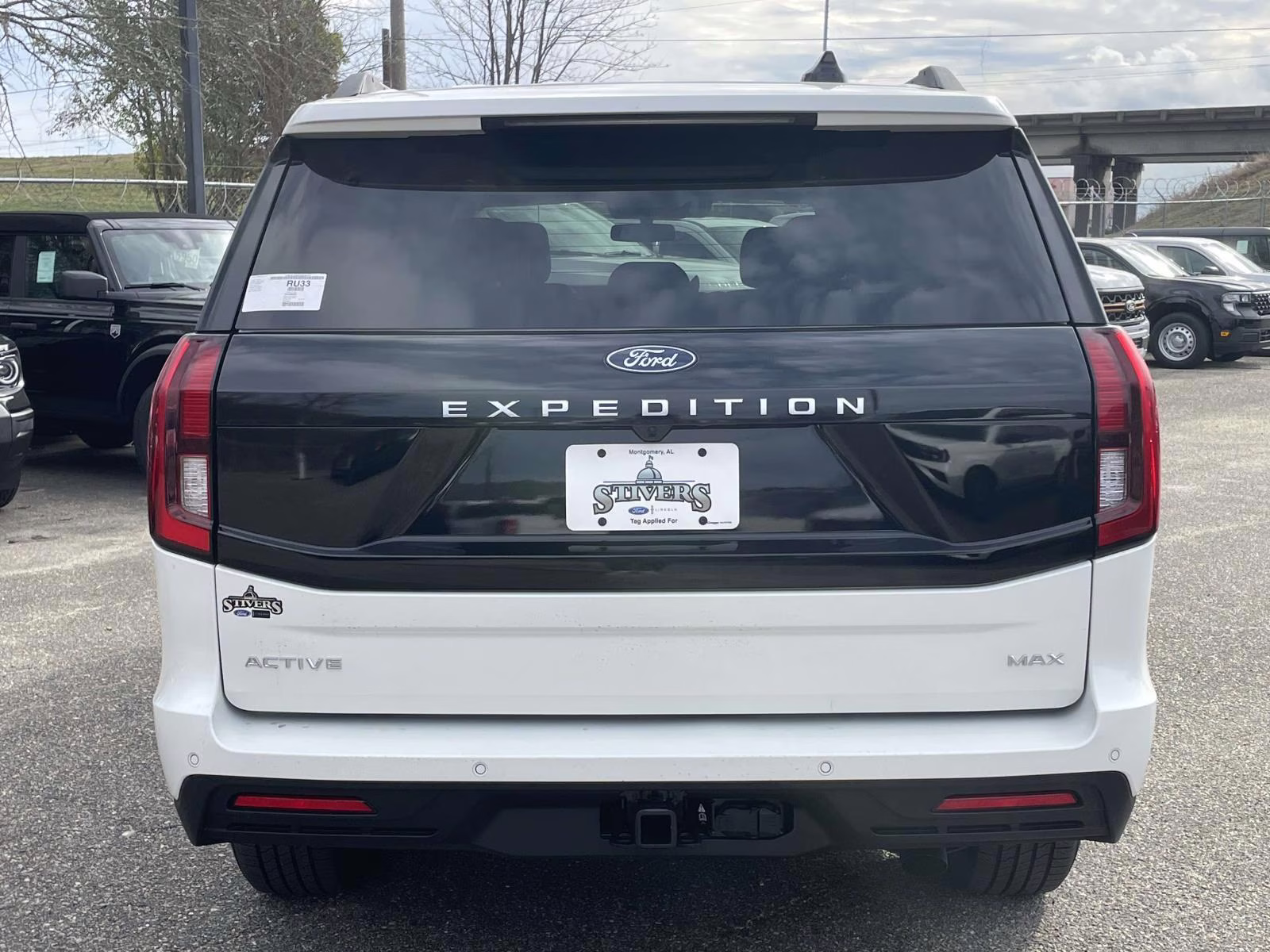 2026 Star White Metallic Tri-Coat Ford Expedition Max Active RWD SUV