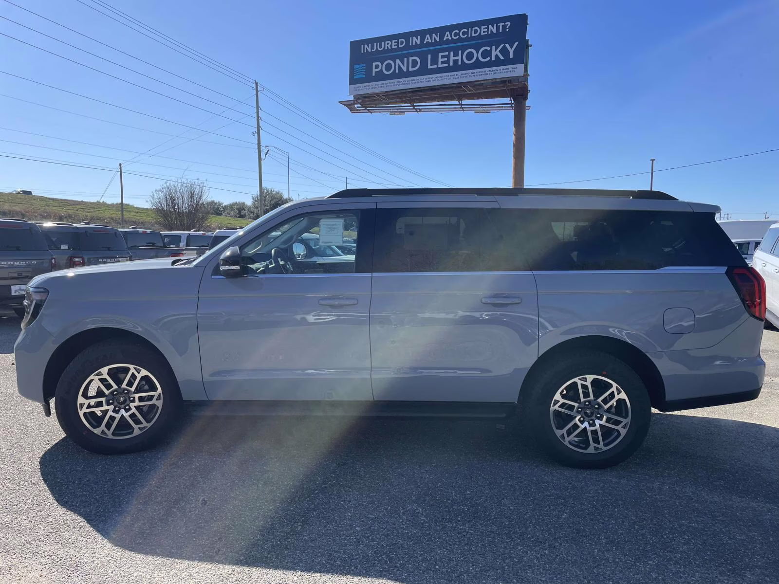 2026 Glacier Gray Metallic Tri-Coat Ford Expedition Max Active RWD SUV