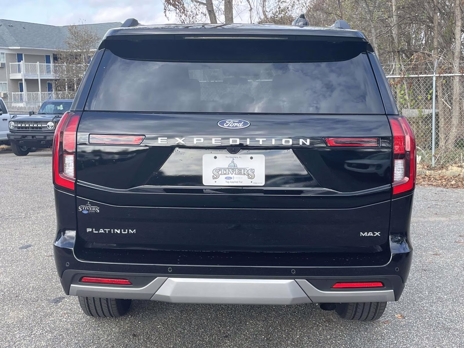 2025 Agate Black Metallic Ford Expedition Max Platinum 4X4 SUV