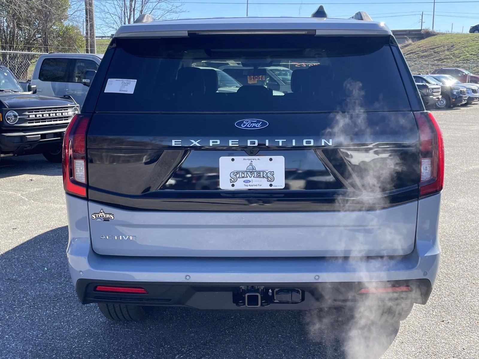 2026 Glacier Gray Metallic Tri-Coat Ford Expedition Active RWD SUV