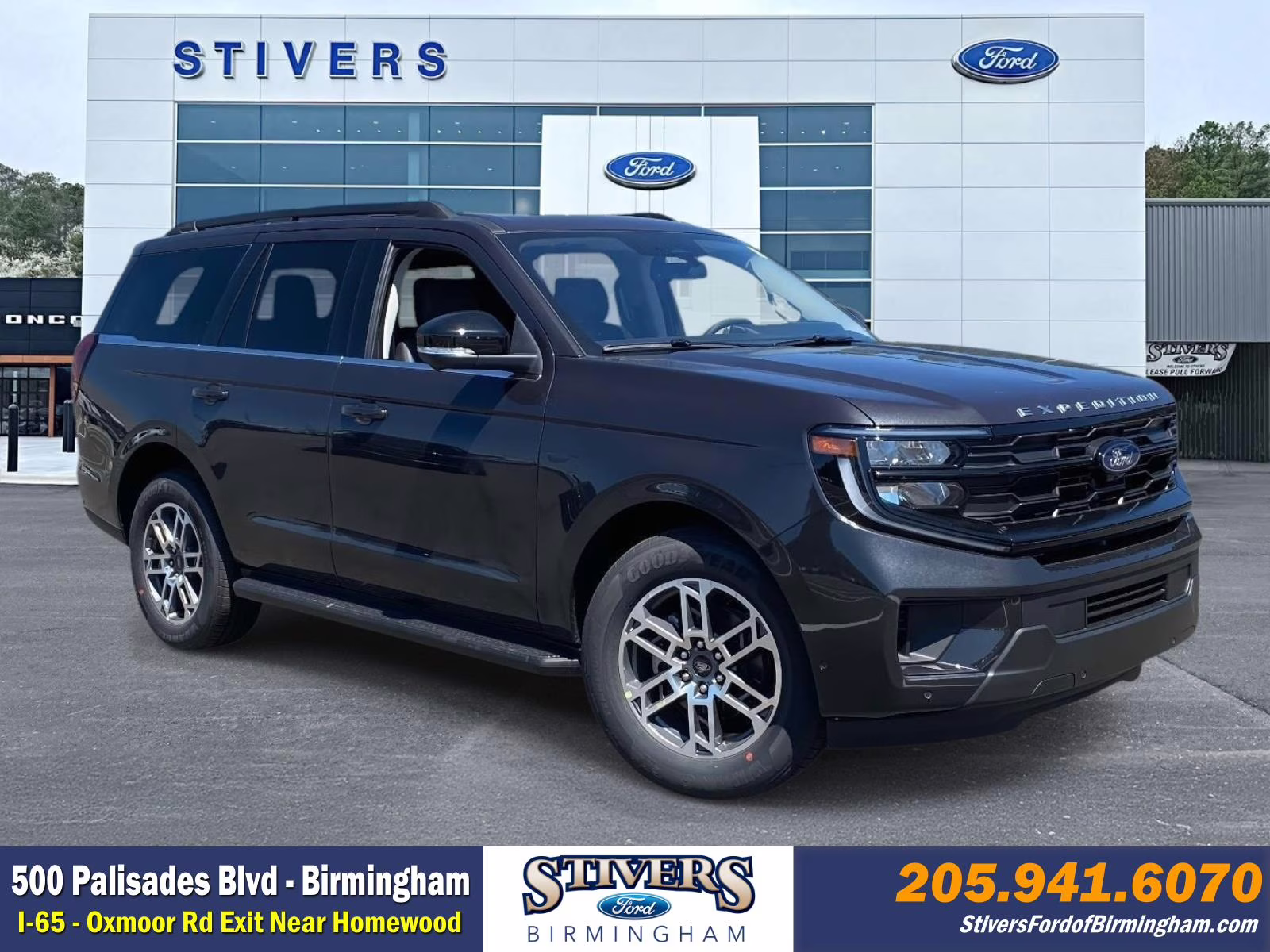 2025 Dark Matter Gray Metallic Ford Expedition Active RWD SUV