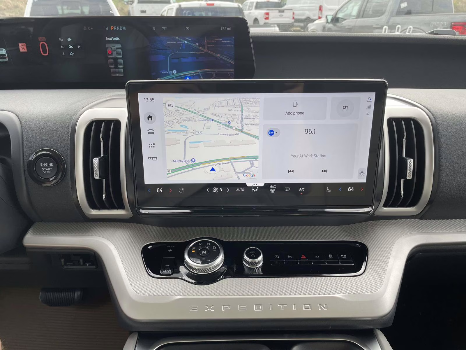 2026 Star White Metallic Tri-Coat Ford Expedition Active RWD SUV