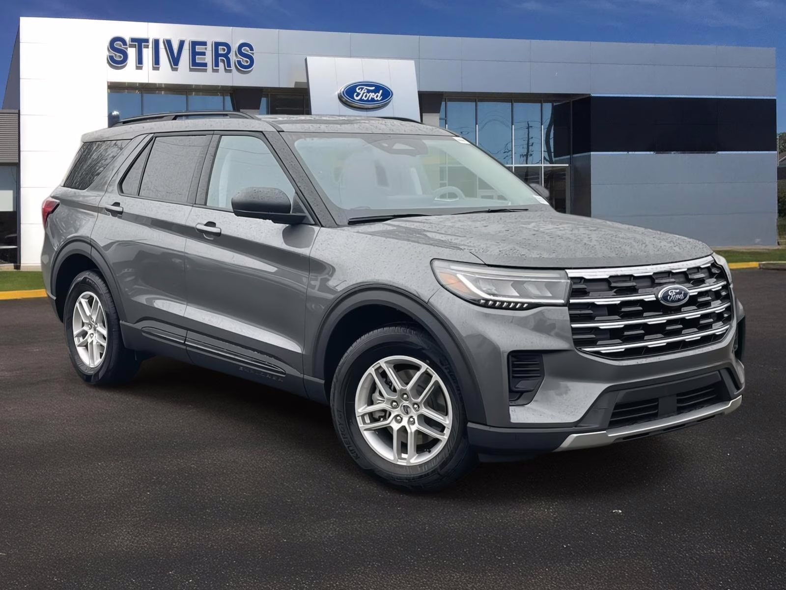 2026 Carbonized Gray Metallic Ford Explorer Active RWD SUV