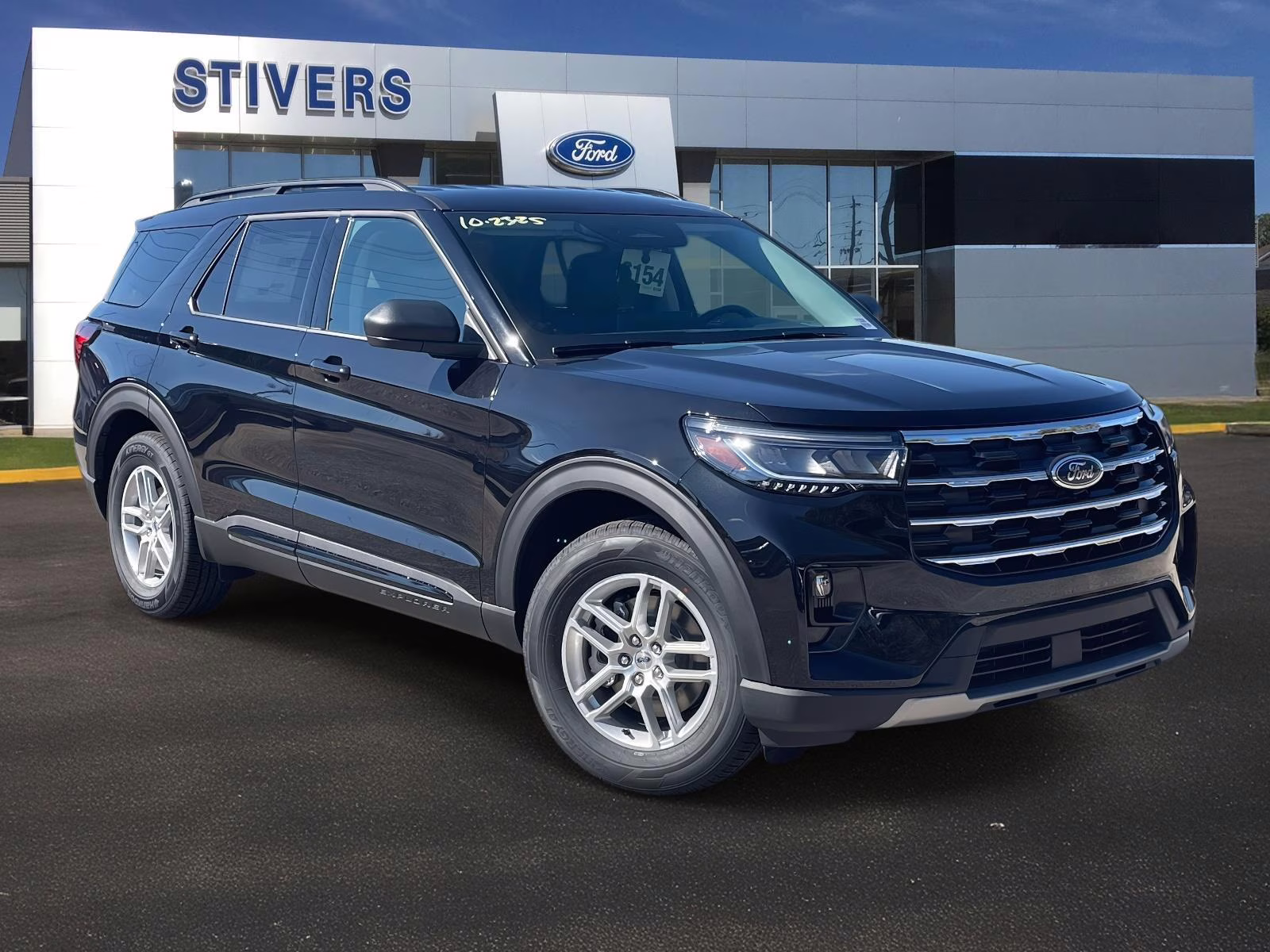2026 Agate Black Metallic Ford Explorer Active RWD SUV