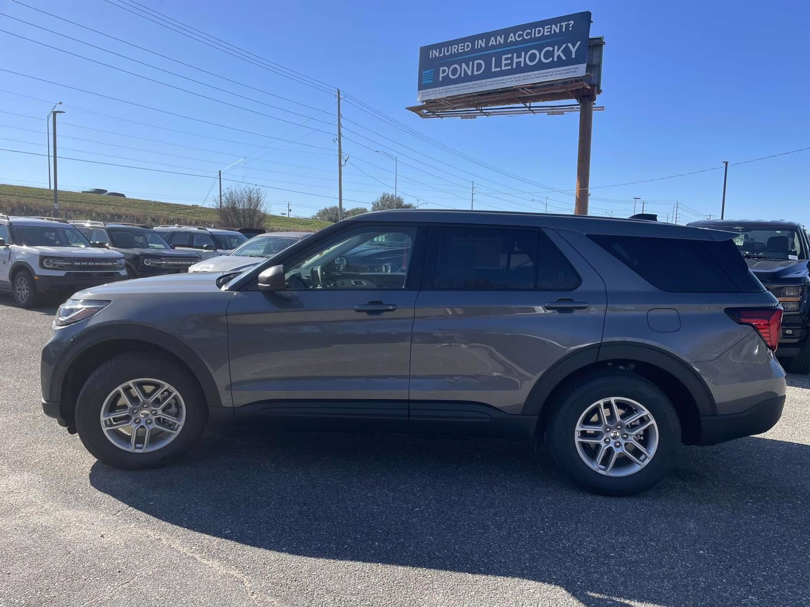 2026 Carbonized Gray Metallic Ford Explorer Active RWD SUV