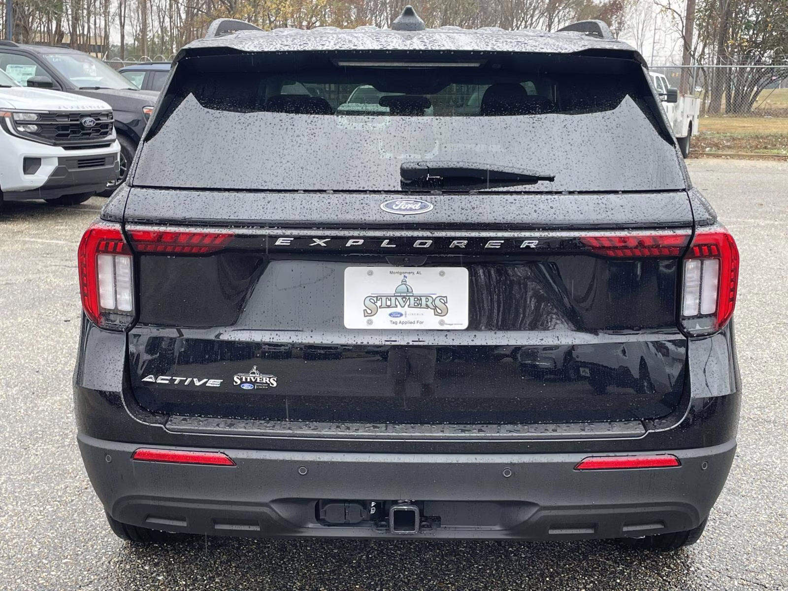 2026 Agate Black Metallic Ford Explorer Active RWD SUV