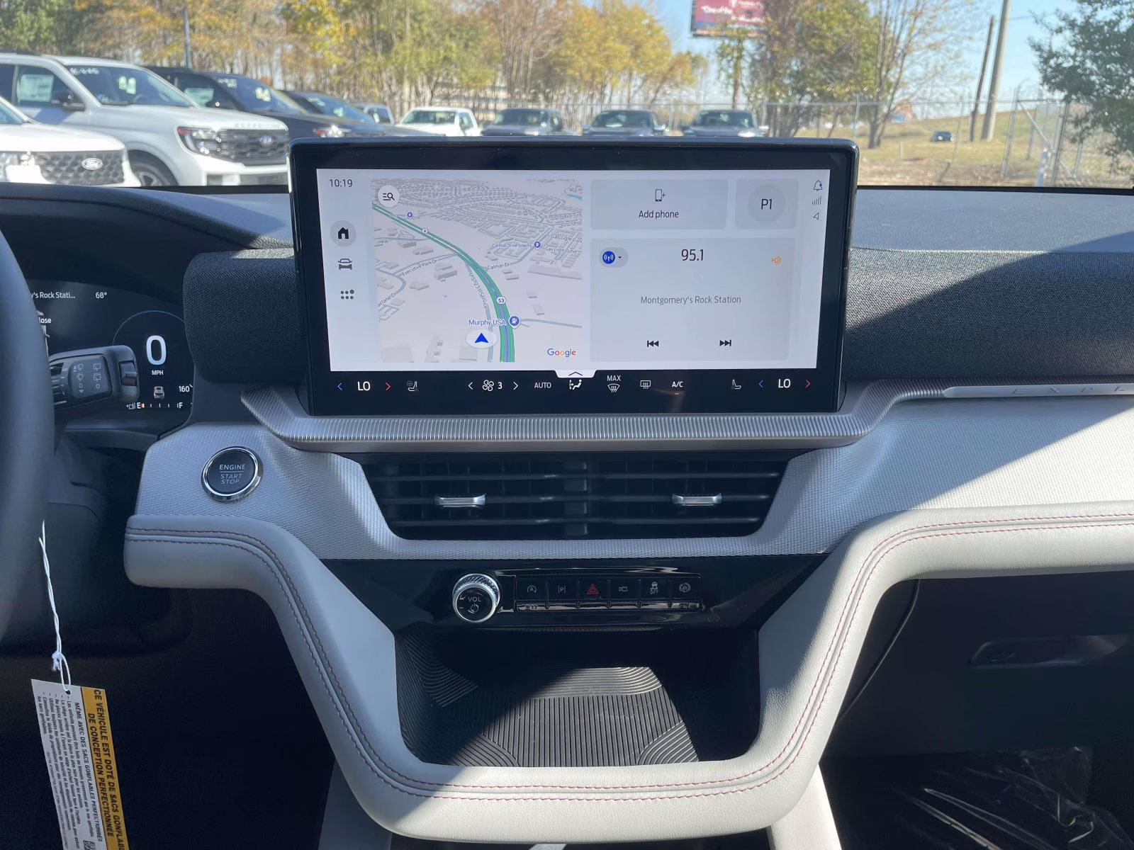 2026 Star White Metallic Tri-Coat Ford Explorer Active RWD SUV