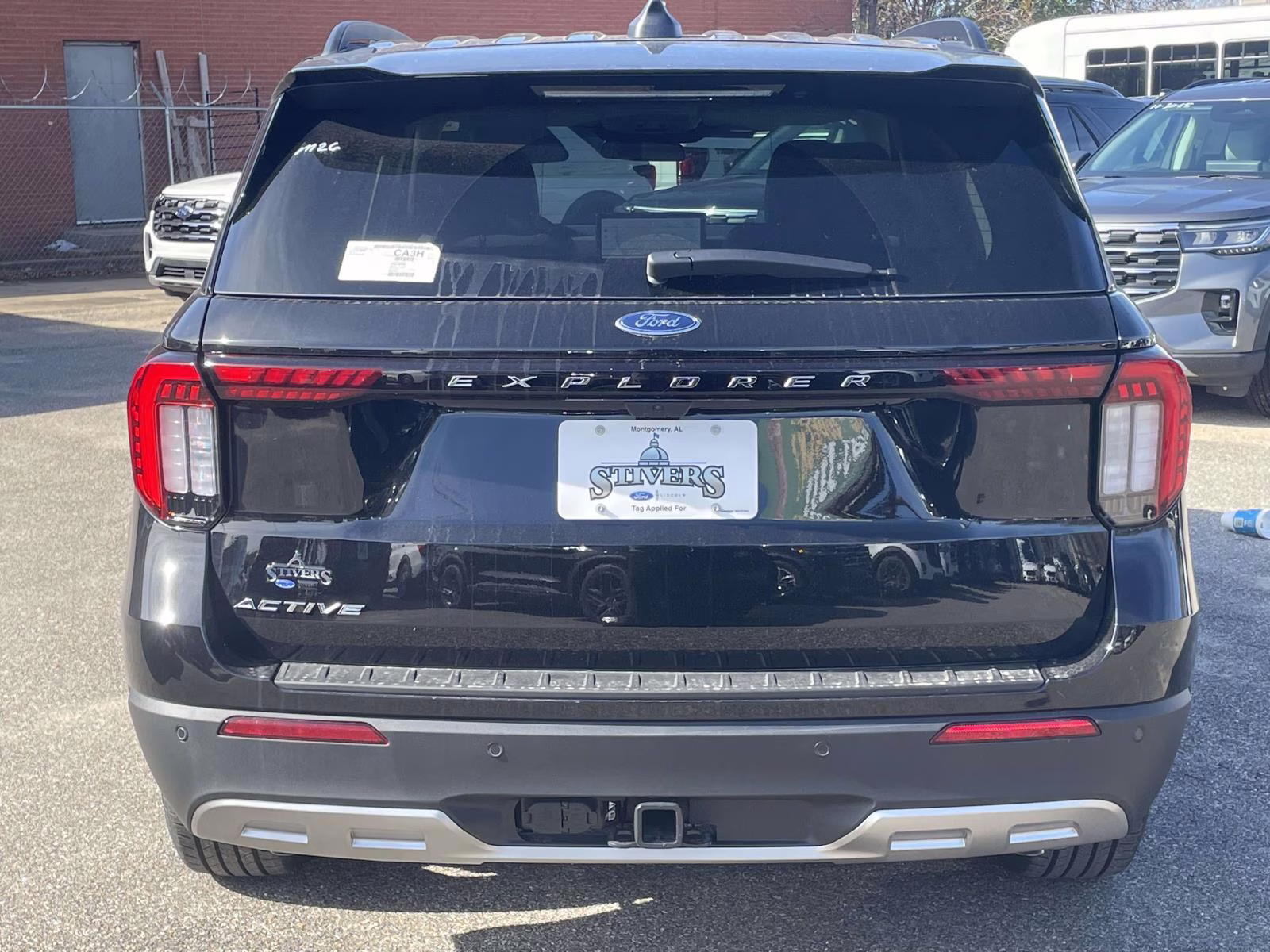 2026 Agate Black Metallic Ford Explorer Active RWD SUV