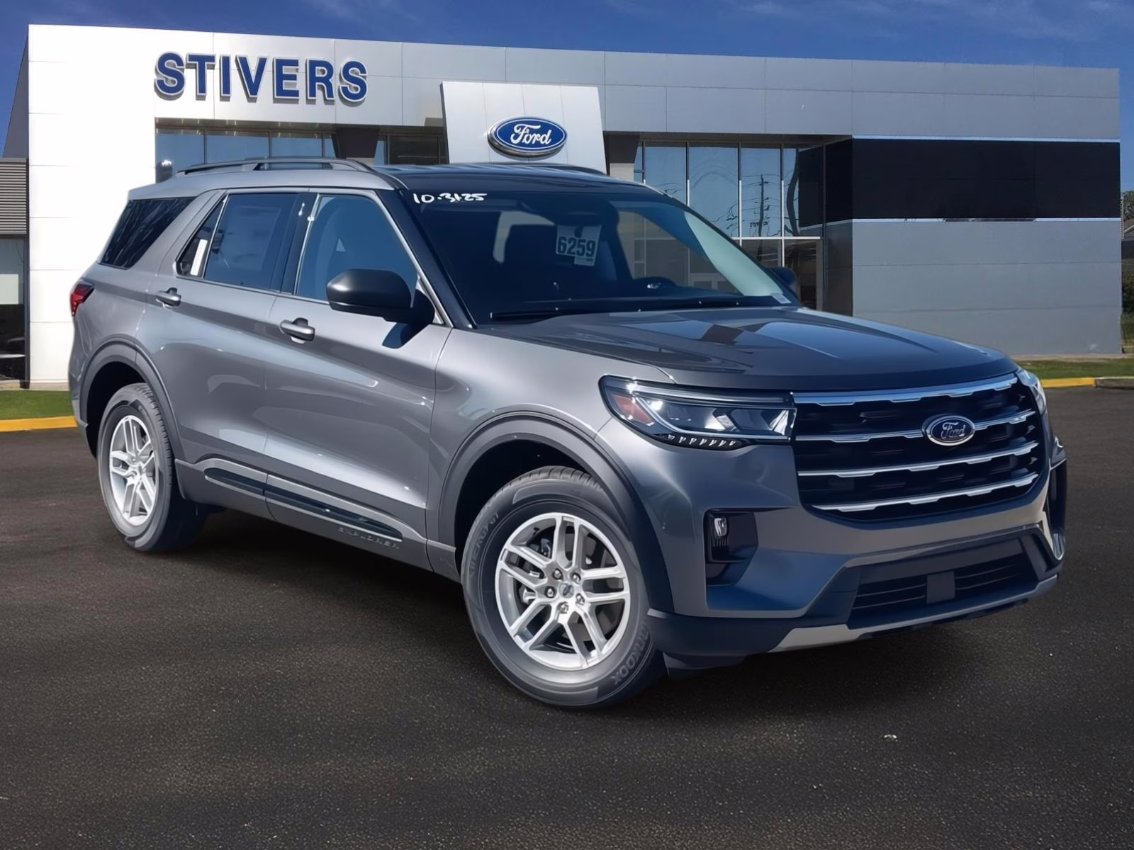 2026 Carbonized Gray Metallic Ford Explorer Active RWD SUV