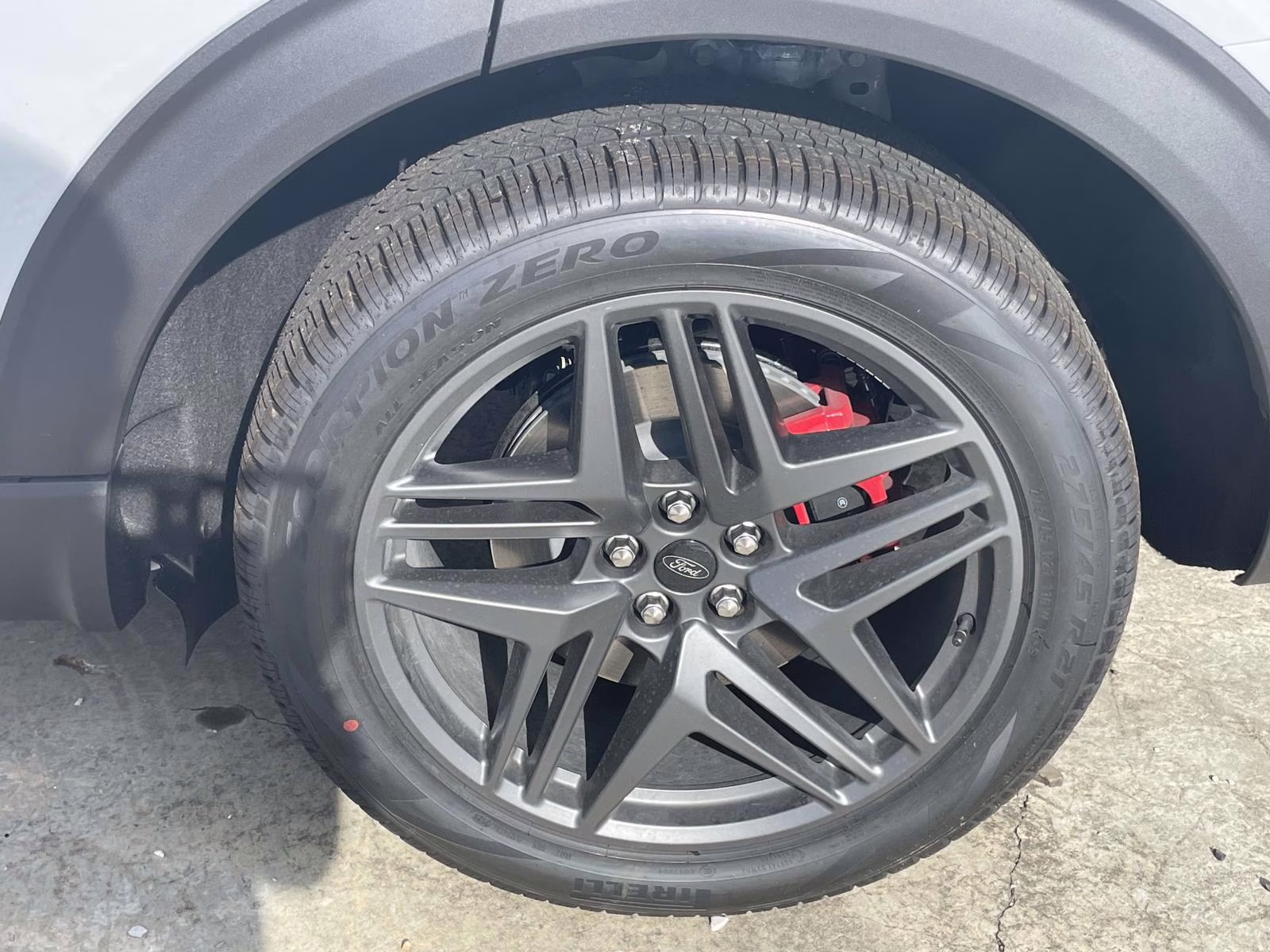 2026 Space White Metallic Ford Explorer ST-Line RWD SUV