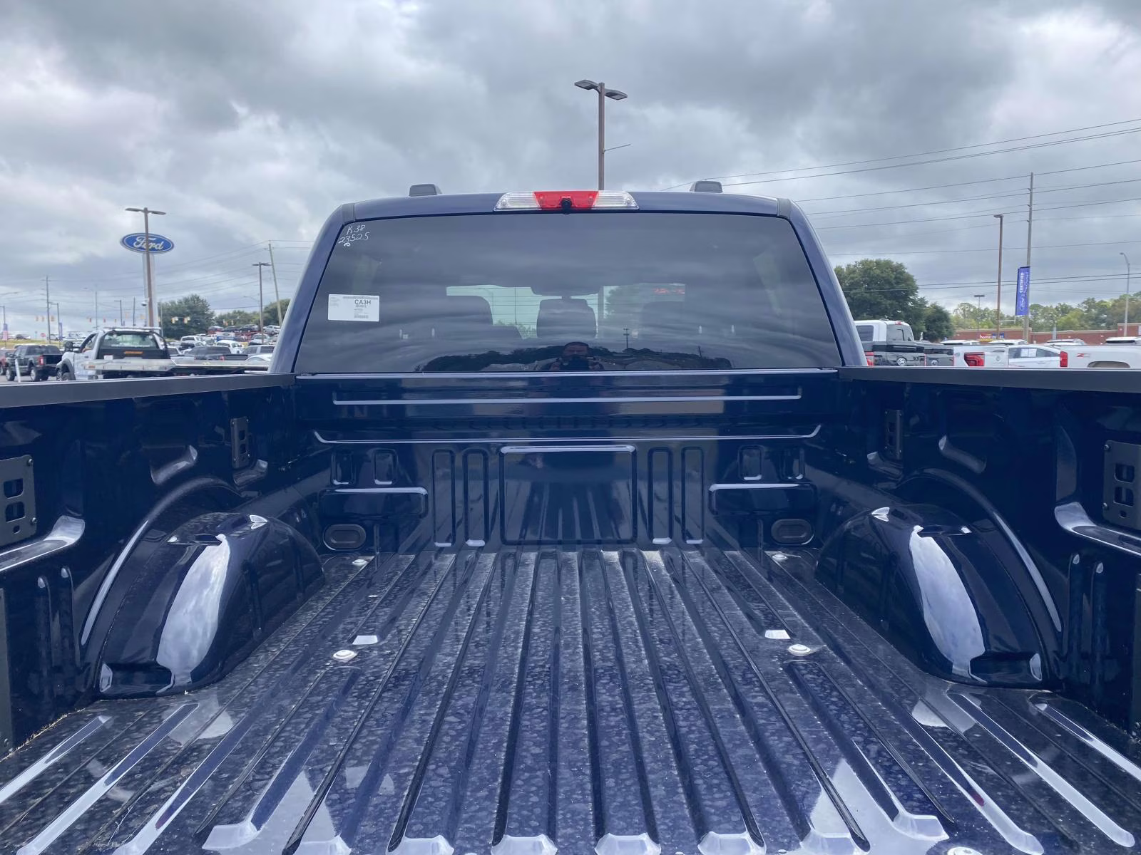 2025 Antimatter Blue Metallic Ford F-150 Lightning Flash AWD Truck