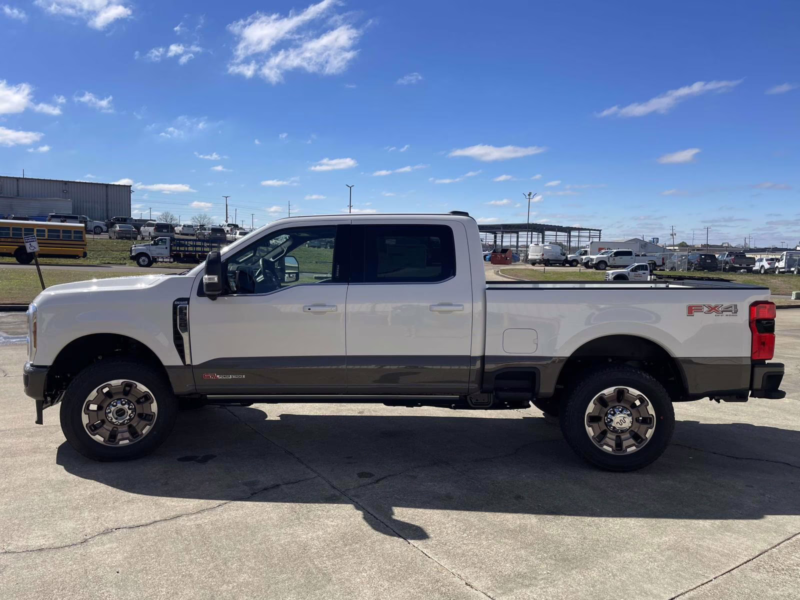 2026 Star White Metallic Tri-Coat Ford Super Duty F-350 SRW King Ranch 4X4 Truck