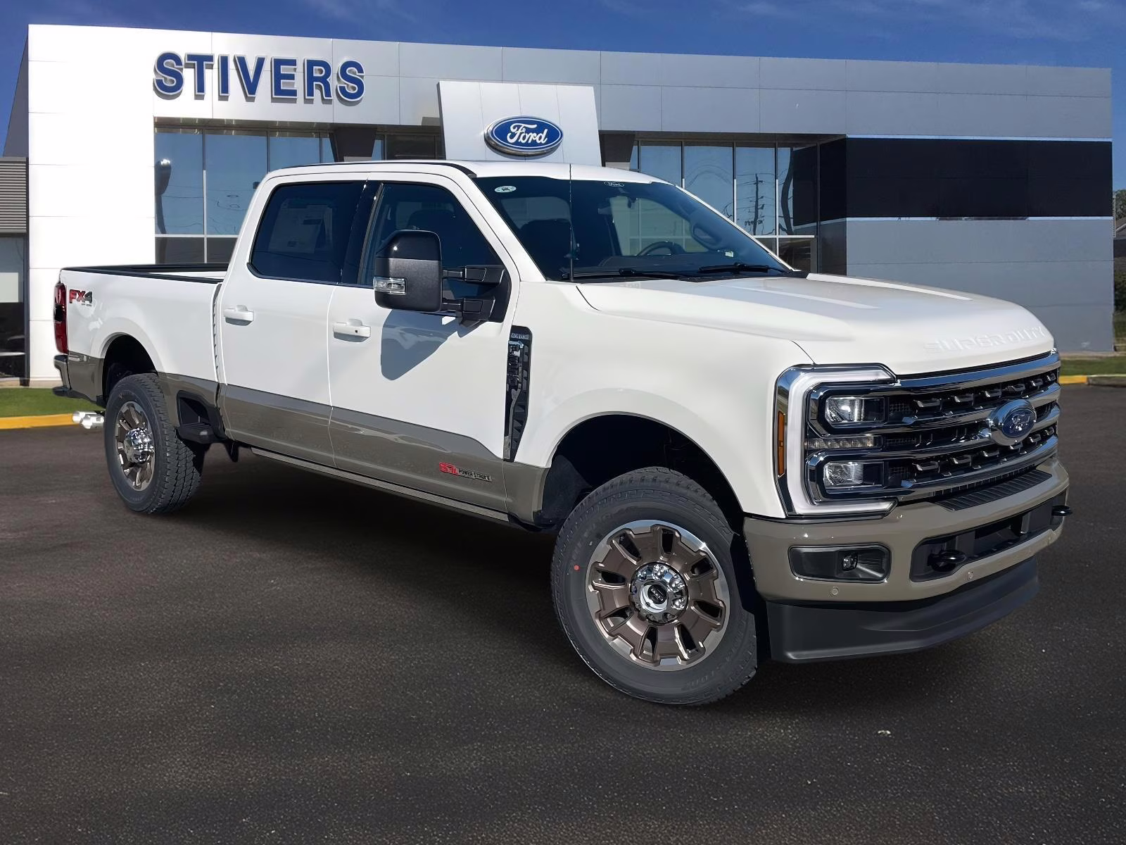2026 Star White Metallic Tri-Coat Ford Super Duty F-350 SRW King Ranch 4X4 Truck