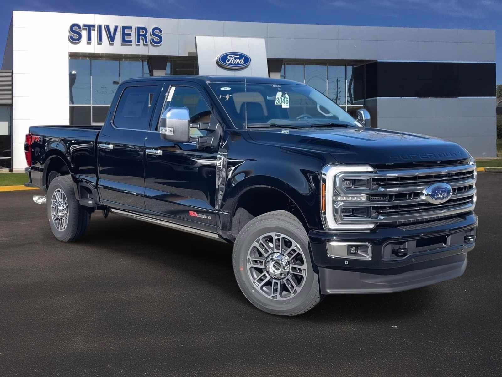 2026 Agate Black Metallic Ford Super Duty F-350 SRW Platinum 4X4 Truck