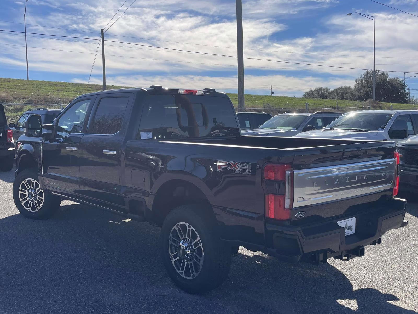 2026 Agate Black Metallic Ford Super Duty F-350 SRW Platinum 4X4 Truck