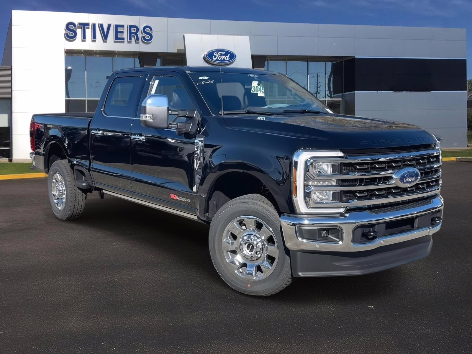 2026 Agate Black Metallic Ford Super Duty F-350 SRW King Ranch 4X4 Truck